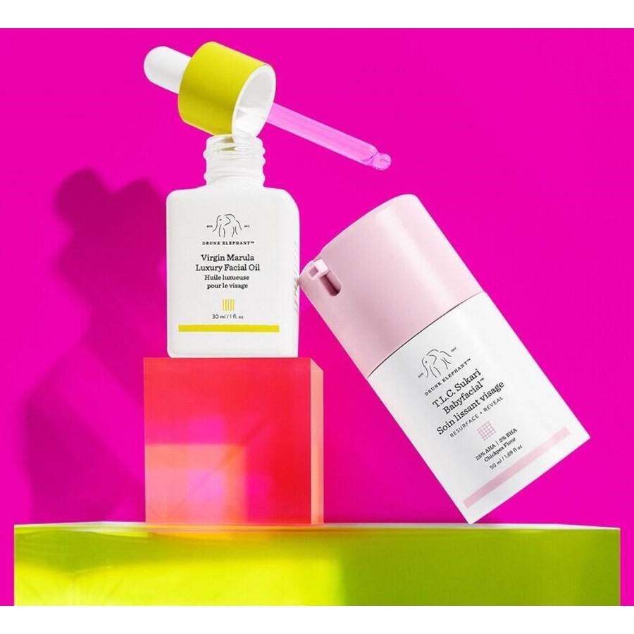 Drunk-Elephant Masken und Spezialpflegen Zeitlich begrenztes Angebot