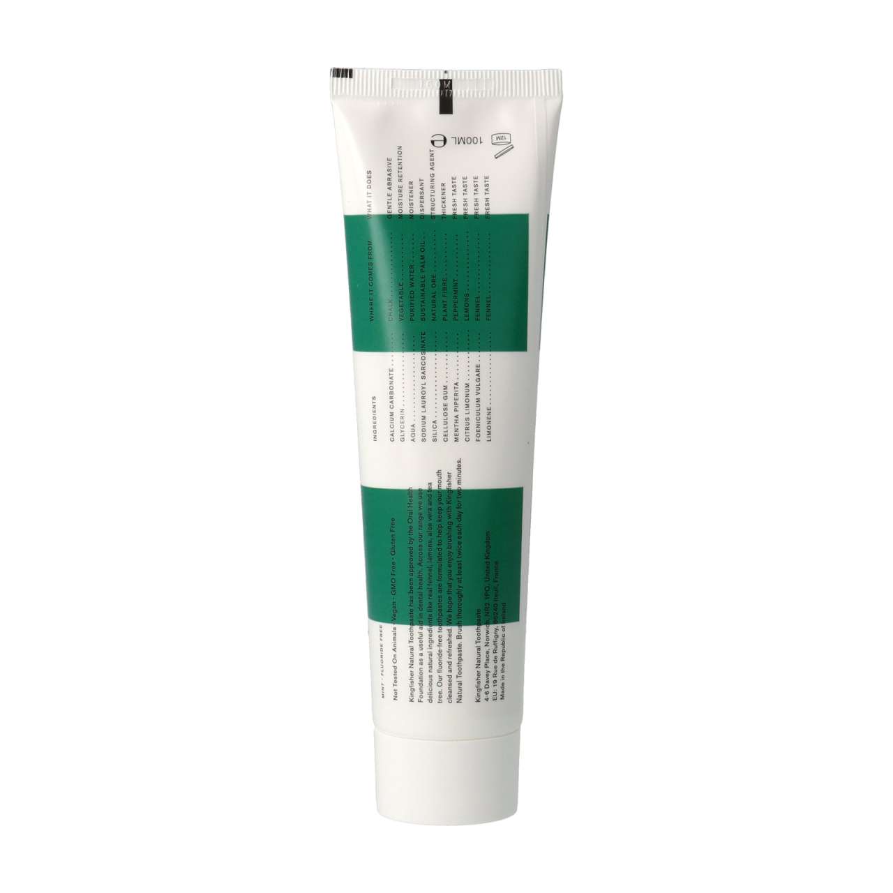 kingfisher Kingfisher Natural Toothpaste Mint Clearance-Verkauf