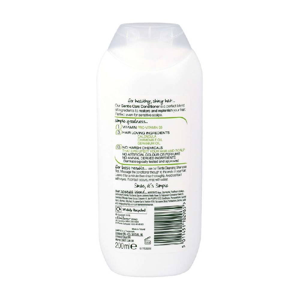 simple Simple Gentle Hair Conditioner Auslauf