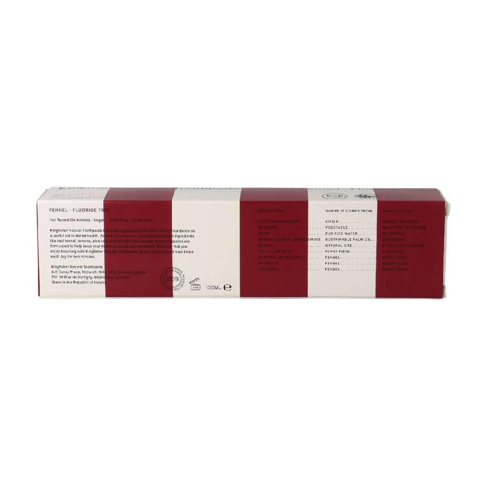kingfisher KIngfisher Natural Toothpaste Fennel Preisnachlass