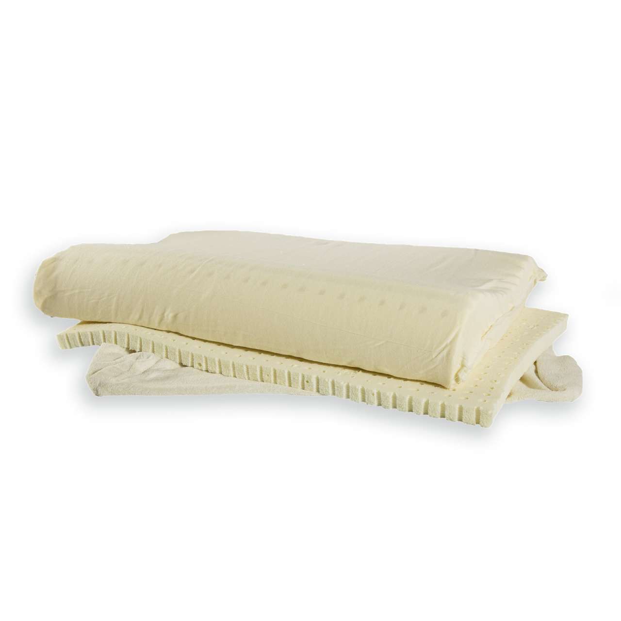 purenature PureNature Latex Neck Support Pillow - Core made of 100% Natural Rubber Bis zu 60% Rabatt
