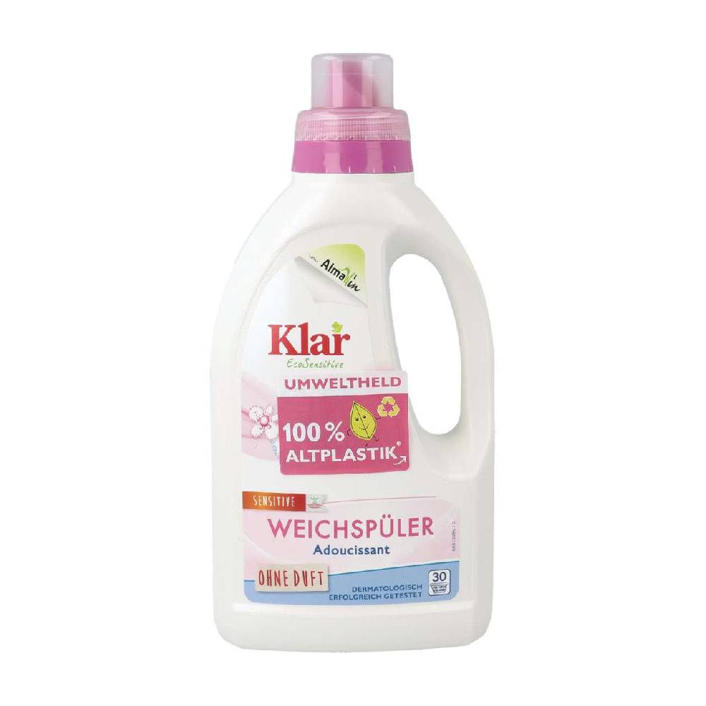 klar Sensitive Fabric softener without fragrances & vegan Bestseller