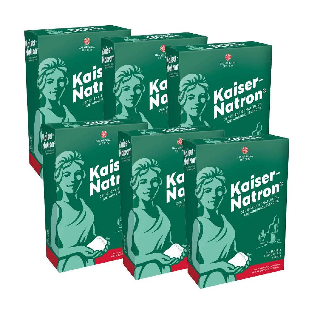 holste Kaiser Natron Baking Soda (6 x 250 grams) Tiefpreis