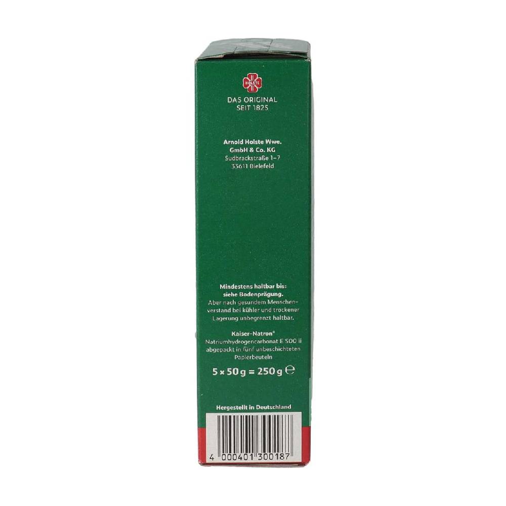 holste Kaiser Natron Baking Soda (6 x 250 grams) Tiefpreis