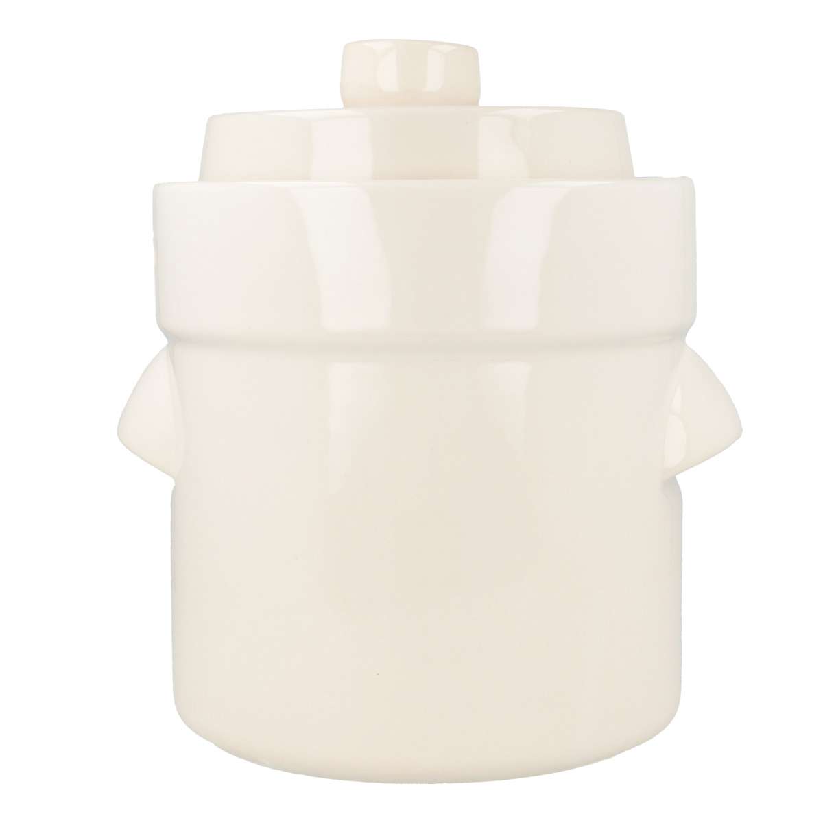 purenature PureNature rum pot/fermenting pot straight, with stone, cream colored Letzte 2 Tage