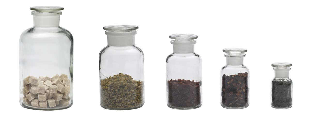purenature Chemist's Bottles transparent