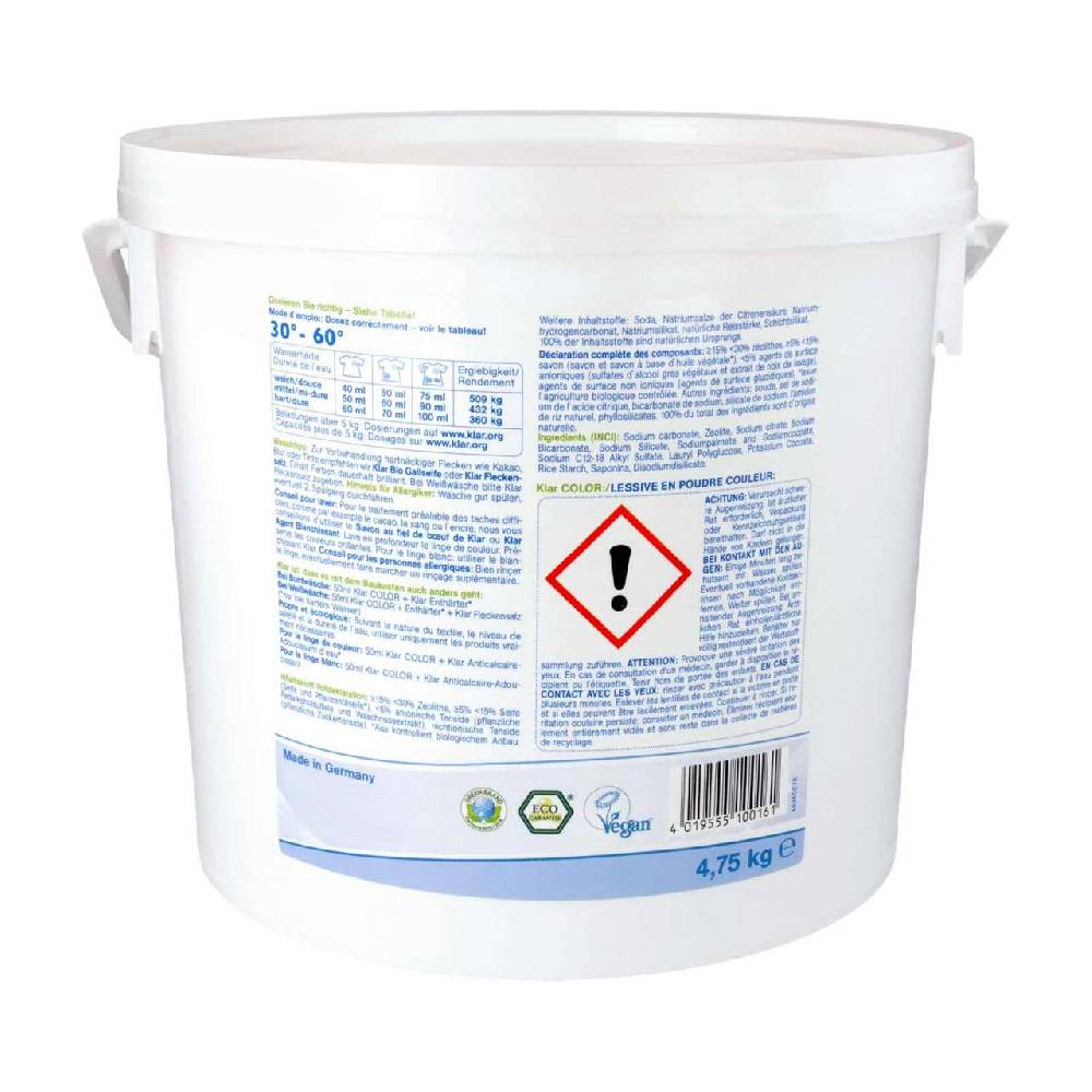 klar Basis Compact Color Laundry Detergent, perfume-free Speichern exportieren