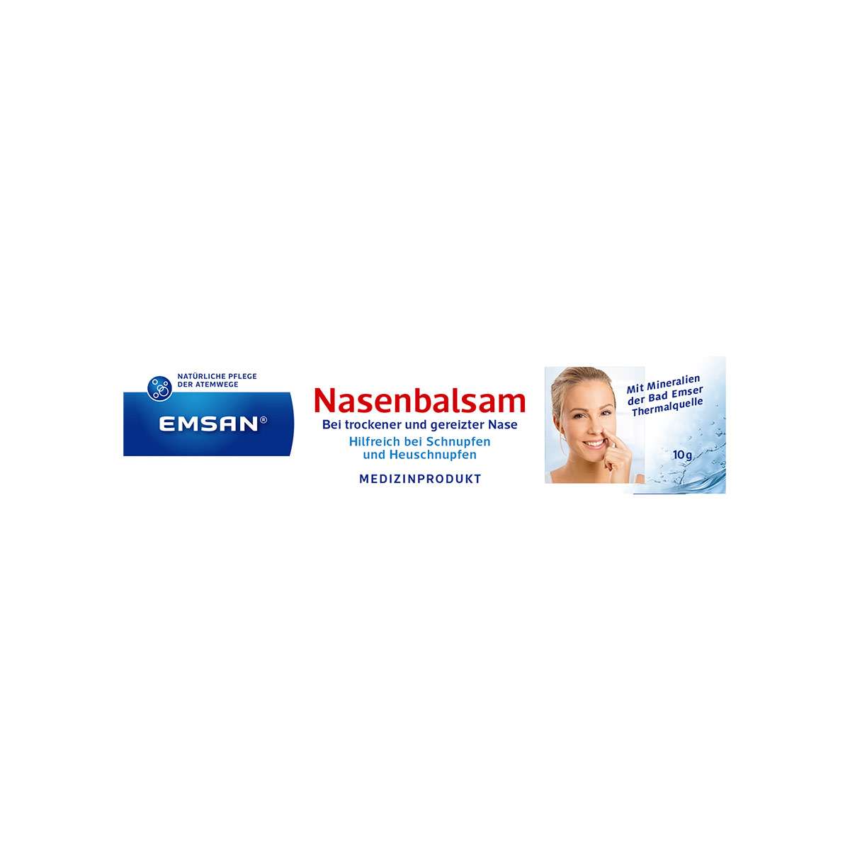 emsan Emsan Nose Balm for Dry and Chapped Skin and Inside Nostrils Blitzverkäufe