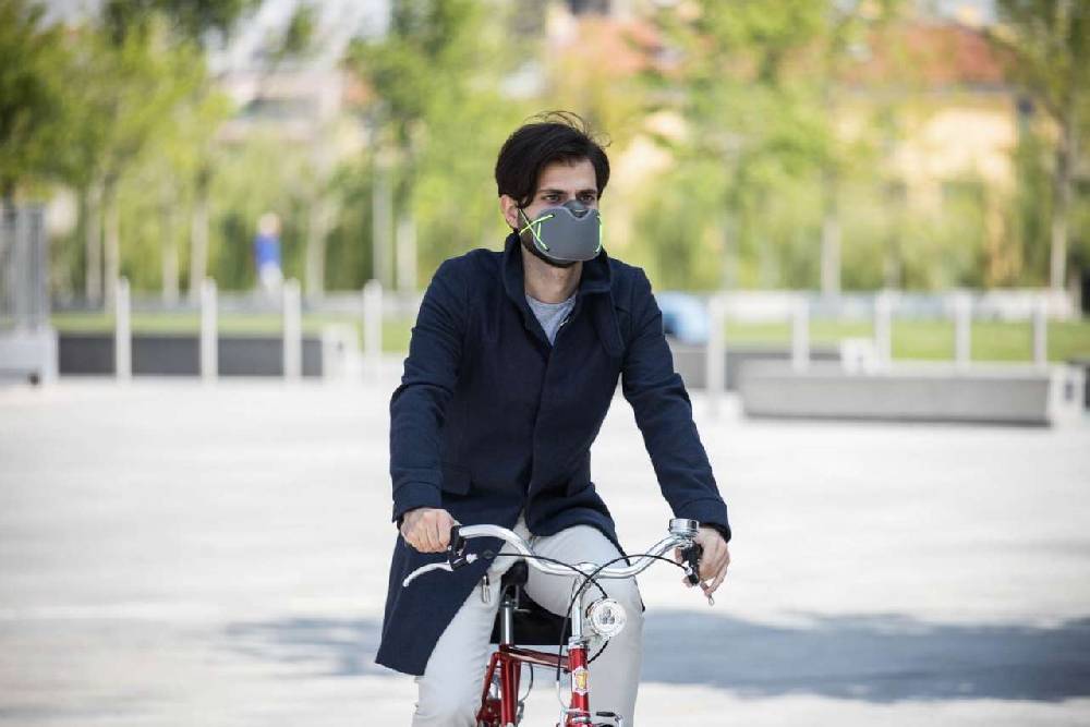 banale BANALE Pollution Face Mask with Activated Carbon Filter Lagerräumung