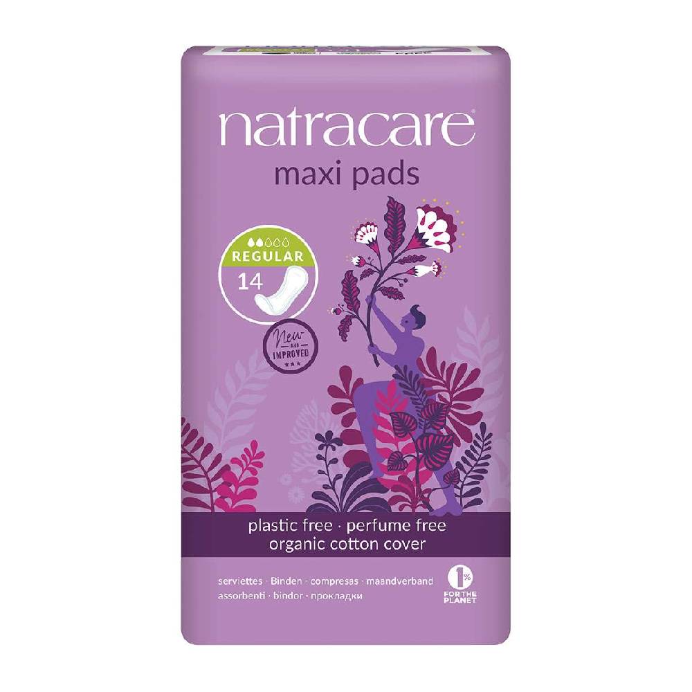 natracare Natracare Natural Pads (Regular), 14 pieces Fabrikladen