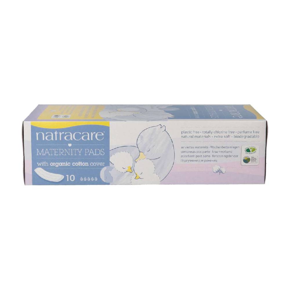 natracare Natracare Maternity Pads, 10 pcs Begrenzt auf 3 Tage