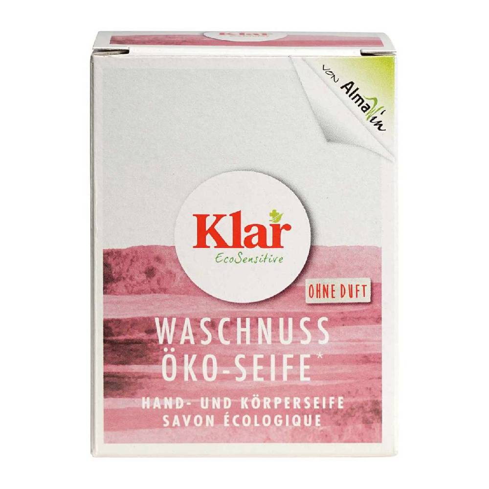 klar Clear perfume-free soap with soap nut and moisturising vegetable oils Fabrikpreis