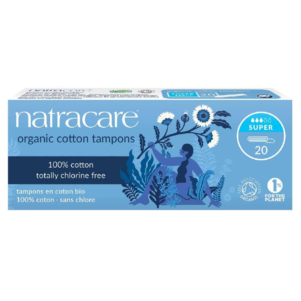 natracare Natracare Tampons (Super), 20 pieces Blitzangebot