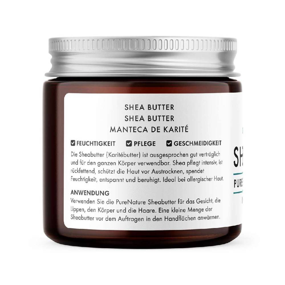 purenature PureNature Shea Butter Face Cream and Body Moisturiser unscented Letzter Tag
