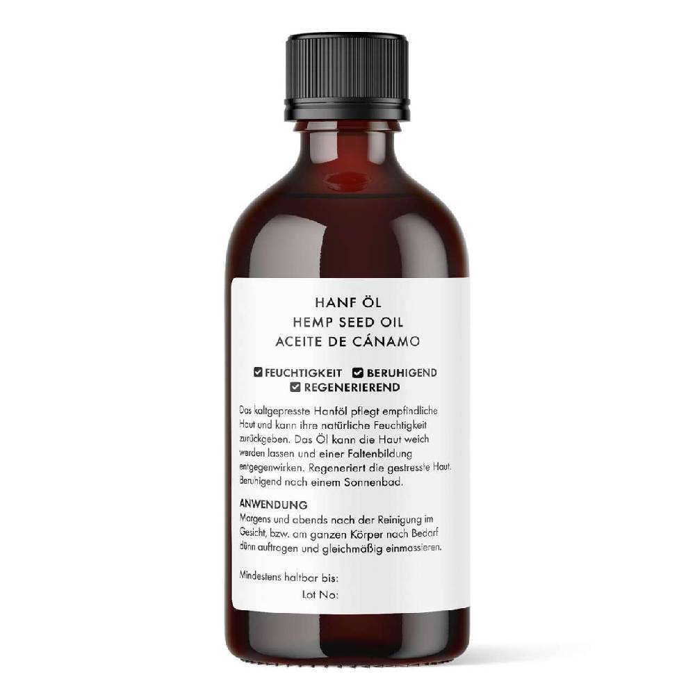 purenature PureNature hemp oil for skin and hair - cold pressed Begrenzt auf 3 Tage