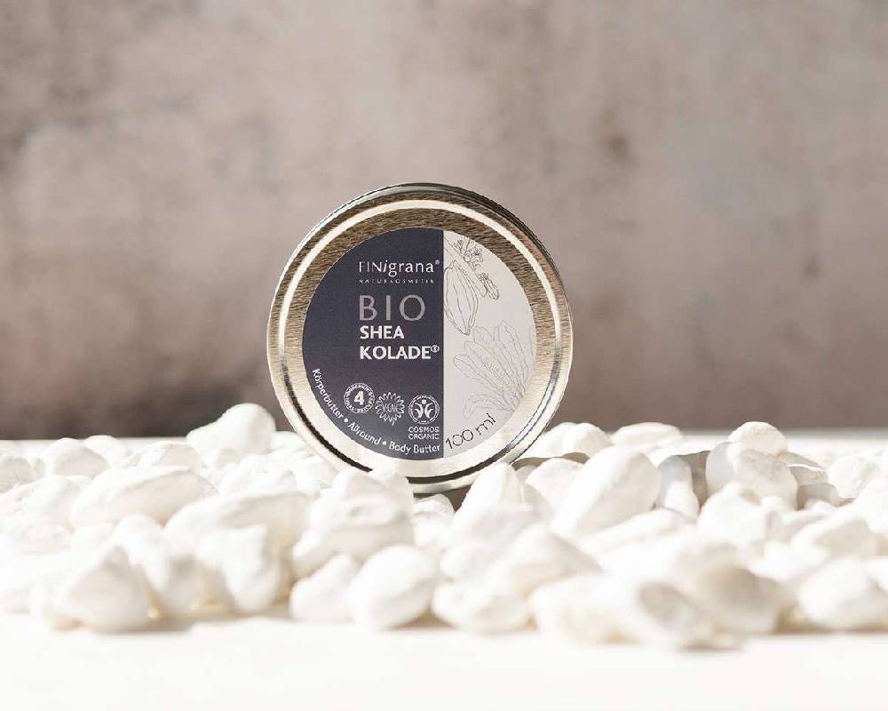 finigrana Sheakolade Organic Body Butter: Cream for extremely dry skin Fabrikverkauf