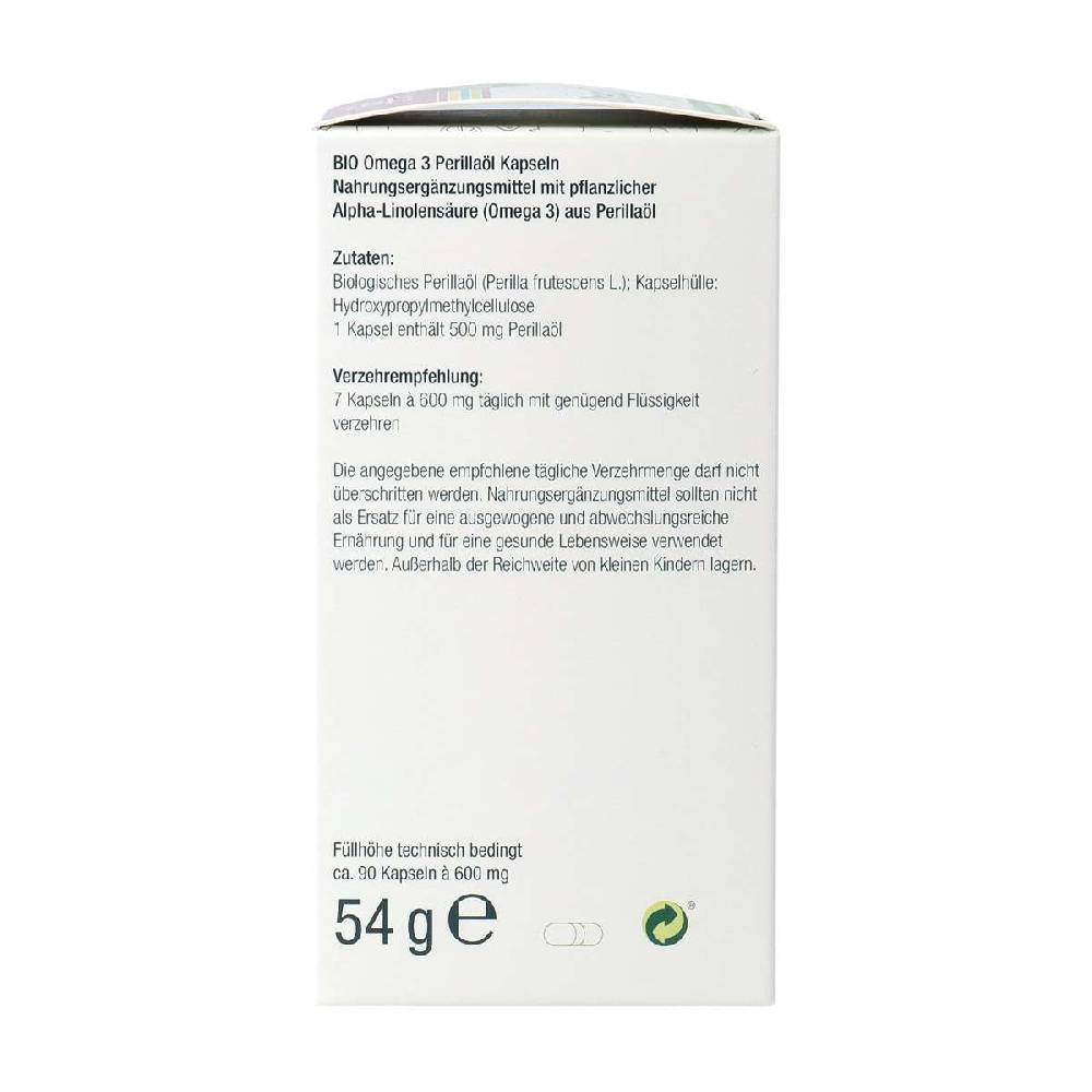 gse Omega 3 organic perilla oil capsules, vegan Preisnachlass