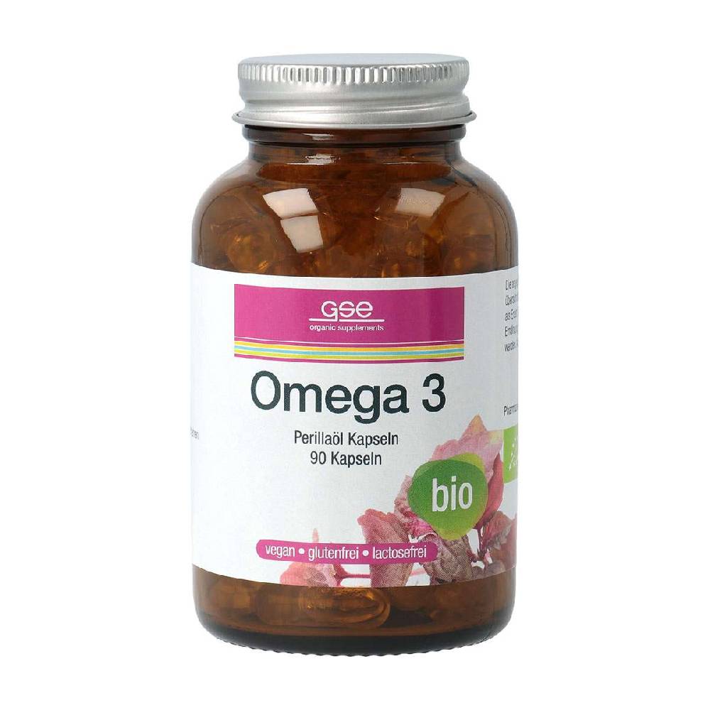gse Omega 3 organic perilla oil capsules, vegan Preisnachlass