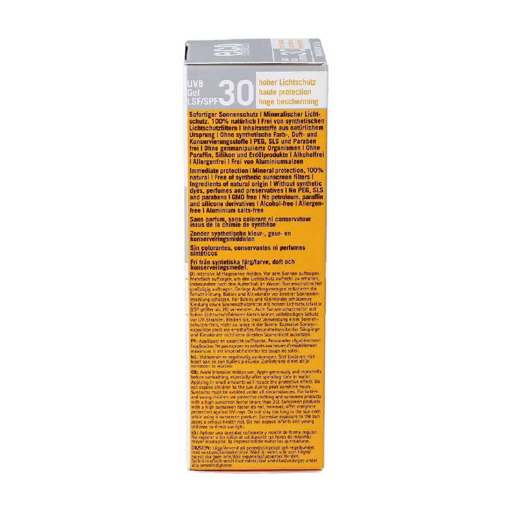eco-cosmetics Eco Facial Sun Gel SPF 30 oil gel – mineral based sunscreen Vatertagsangebot