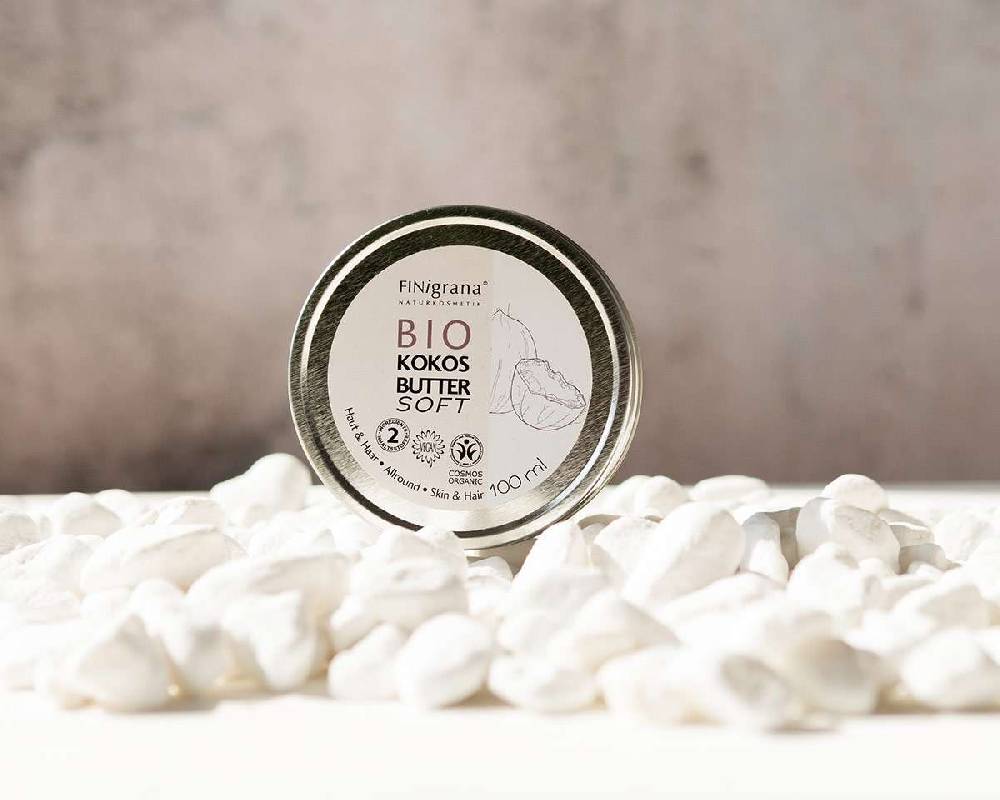 finigrana FINigrana coconut butter for skin and hair with Bio Shea Butter Große Rabatte