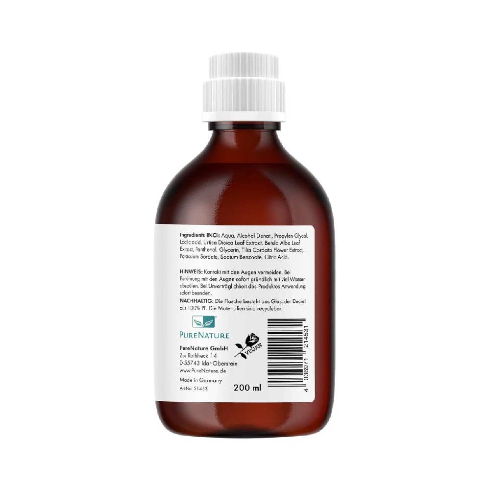 purenature PureNature nettle hair tonic for sensitive scalp Letzter Tag