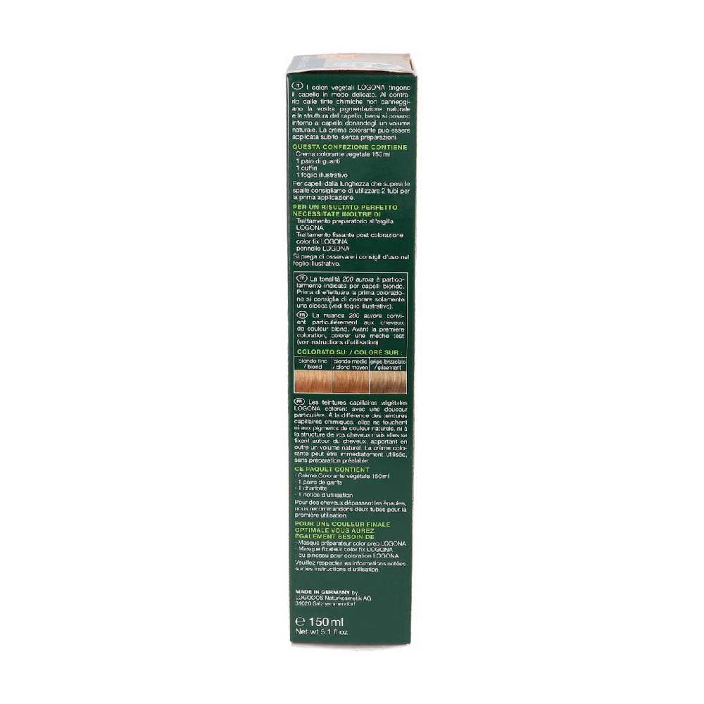 logona Logona Copper Blonde Color Cream for blonde to light brown hair types Zeitbegrenzte Promotion