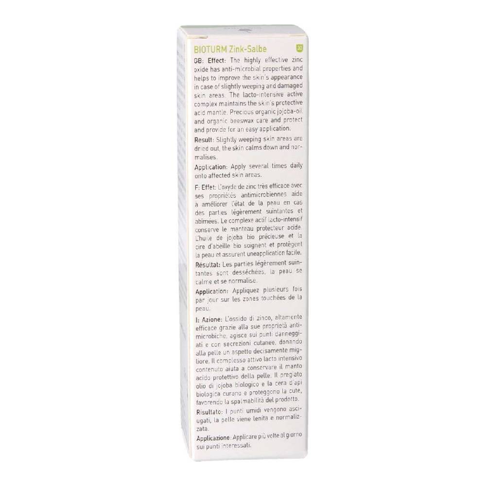bioturm Zinc Ointment for Skin-Protection Sonderangebot