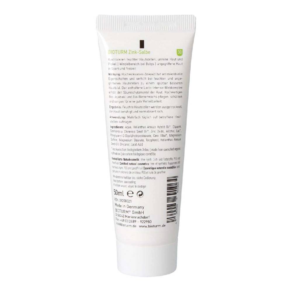 bioturm Zinc Ointment for Skin-Protection Sonderangebot
