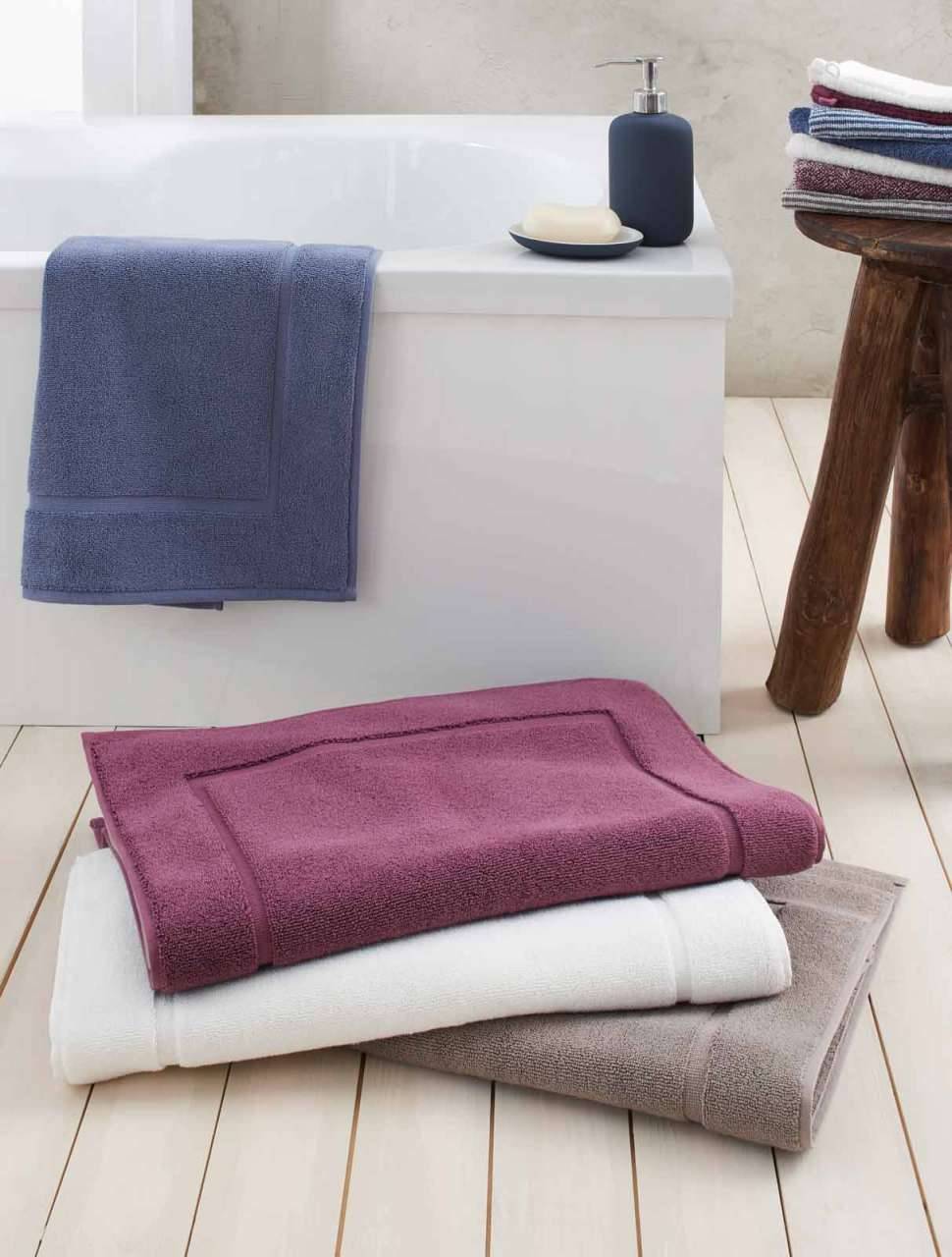 living-crafts Living Crafts shower mat cotton - Vegan & GOTS certified Blitzangebot
