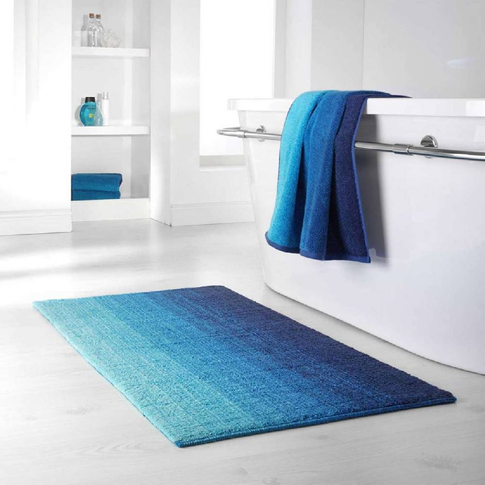 purenature Design bathroom carpet pleasantly soft - Attractive colour gradient optics Begrenzte Freigabe