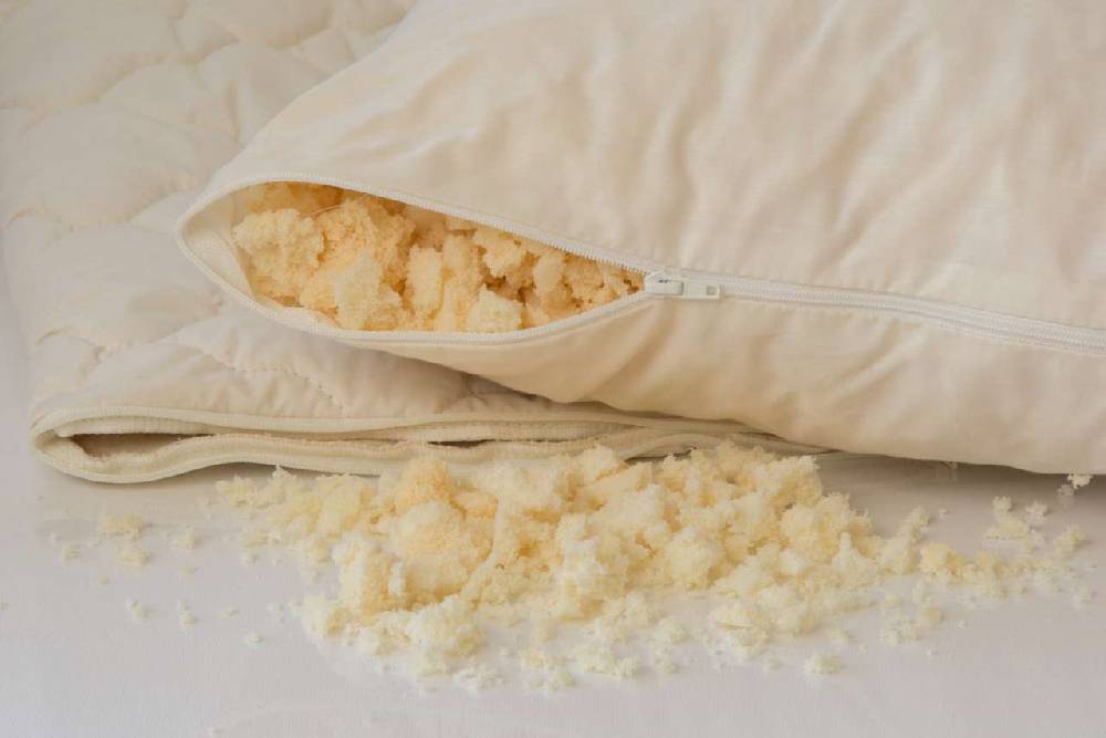 purenature PureNature latex flock pillow with quilted organic cotton cover Letzte 3 Tage