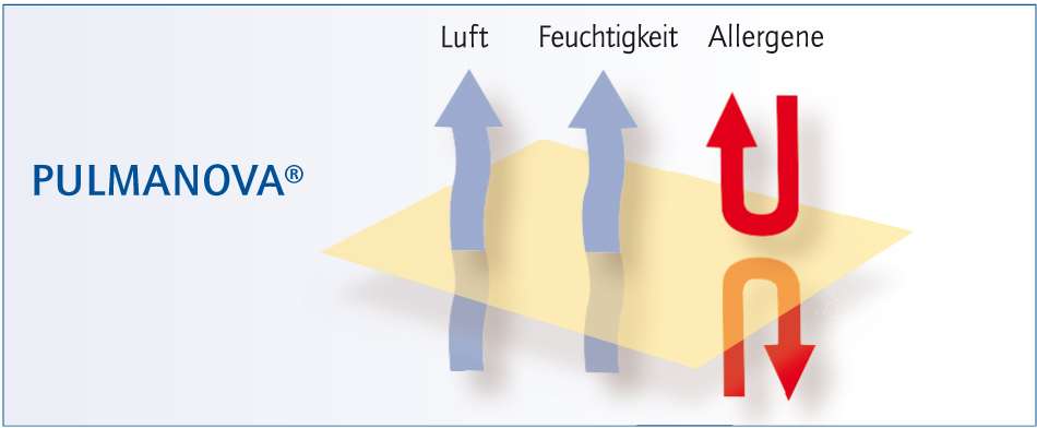pulmanova Anti-allergic Travel Sheet 160x260 cm Zeitbegrenzte Promotion