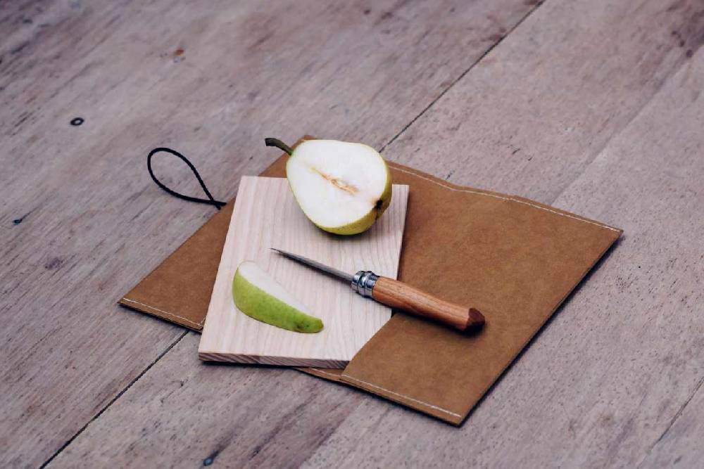 side-by-side Side by Side Outdoor Cutting board in case, brown Speichern exportieren