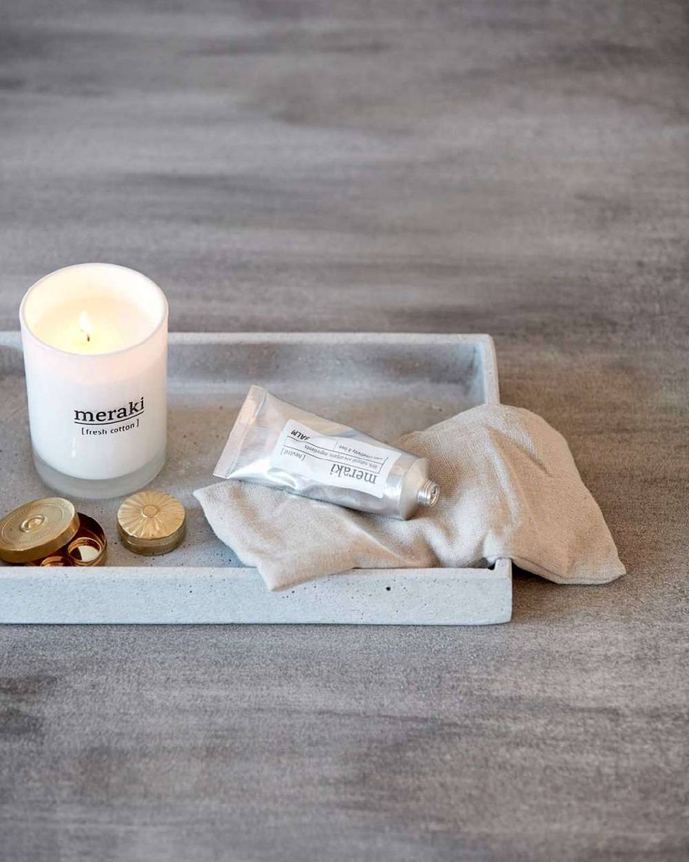 meraki Meraki tray, gray Rabatt