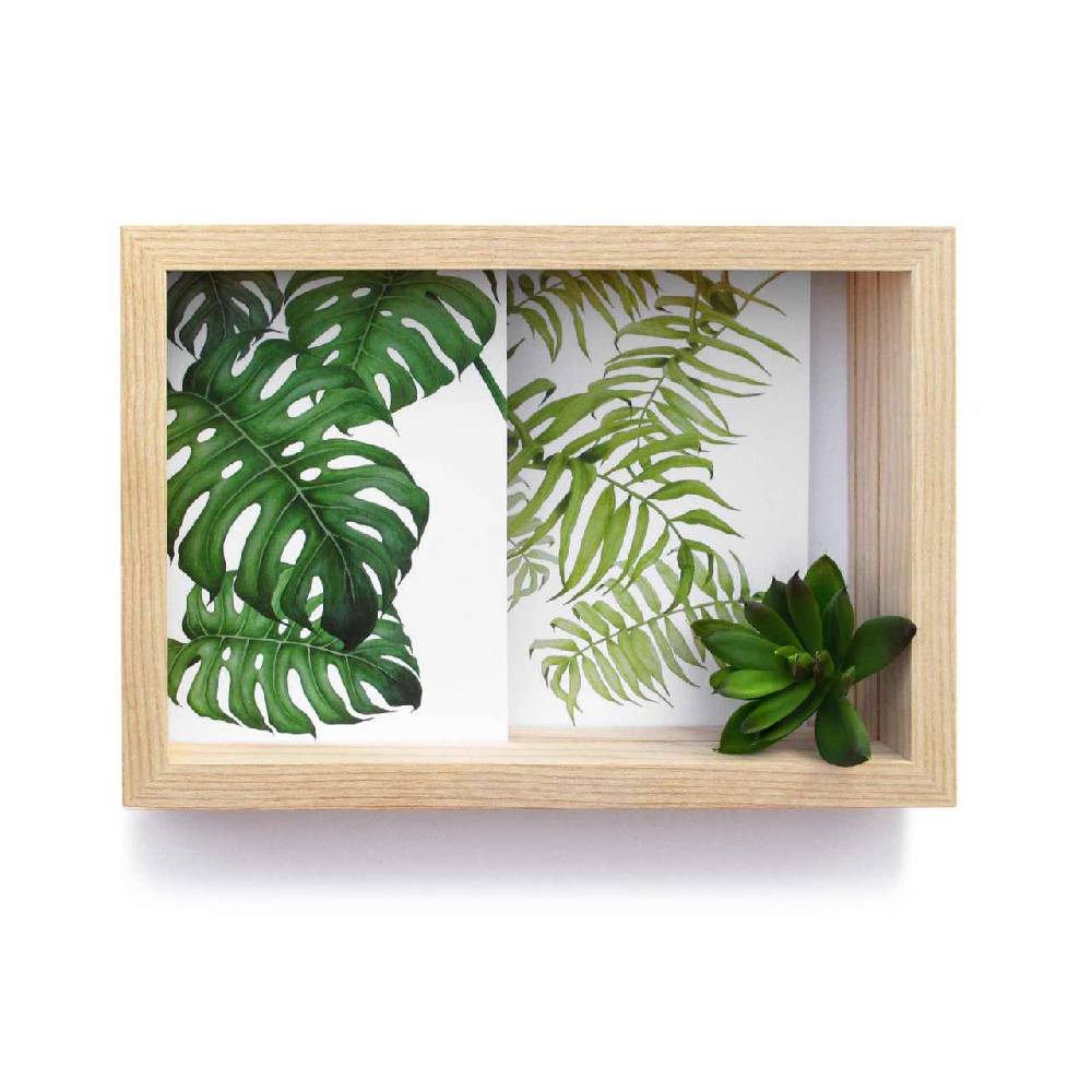 side-by-side Side by Side picture frame for postcards & to complete with decoration Online Shopping