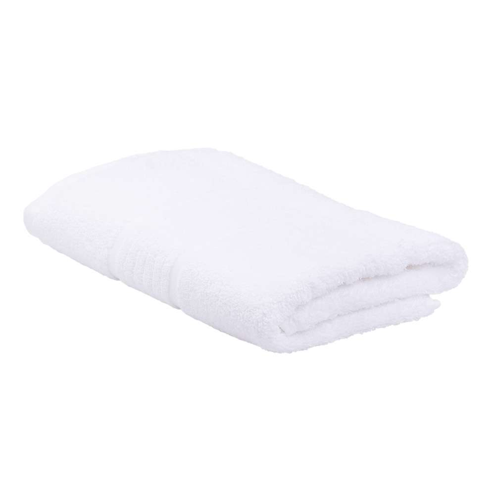 purenature Terry Cloth Towel 100x150 cm white made from organic cotton Top Angebot