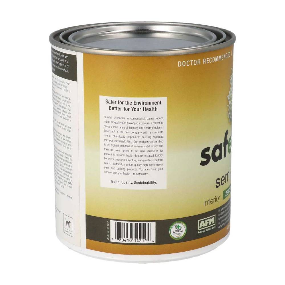 afm Safecoat Semi-Gloss Paint (White) - zero VOC Bis zu 60% Rabatt