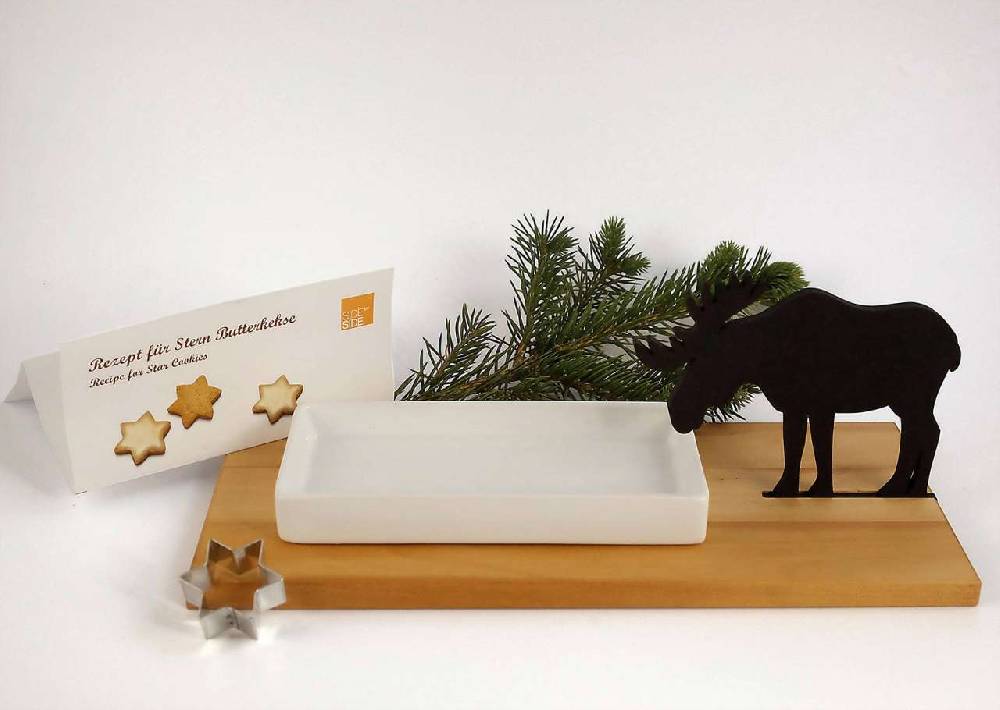 side-by-side Cookie Bowl Moose Nur für heute