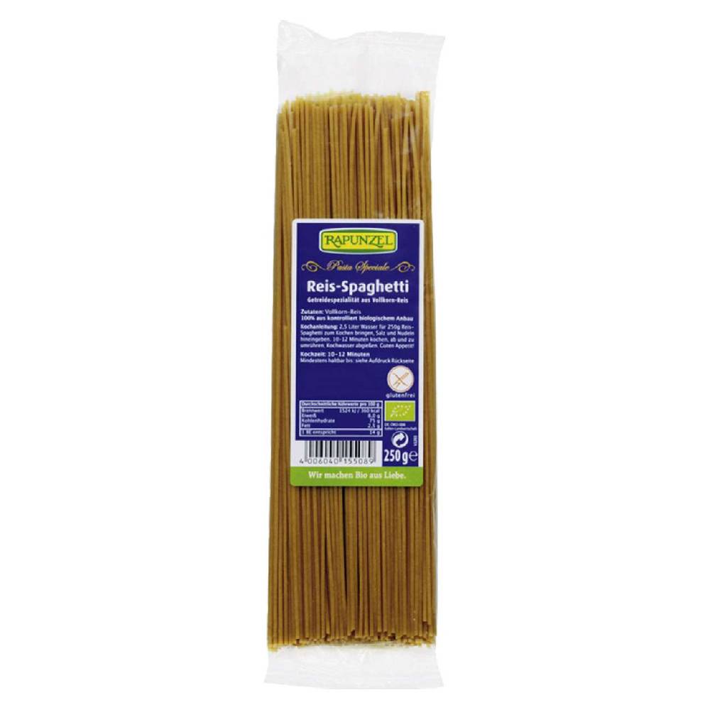 rapunzel Rice Spaghetti Gluten-Free & Egg-Free Fabrik Onlineshop