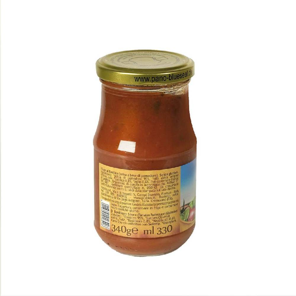 natura-toscana Organic tomato sauce with basil for delicious pasta or pizza Bis zu 50% Rabatt