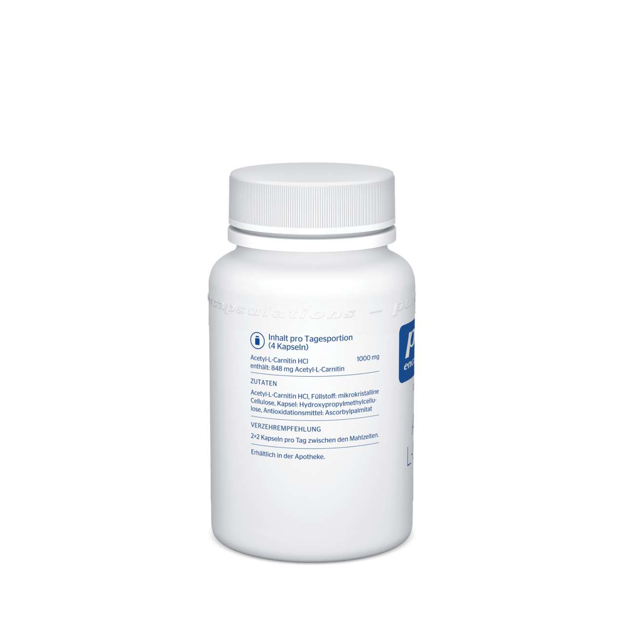pure-encapsulations Pure Encapsulations L Acetyl Carnitine - with optimal bioavailability Outlet