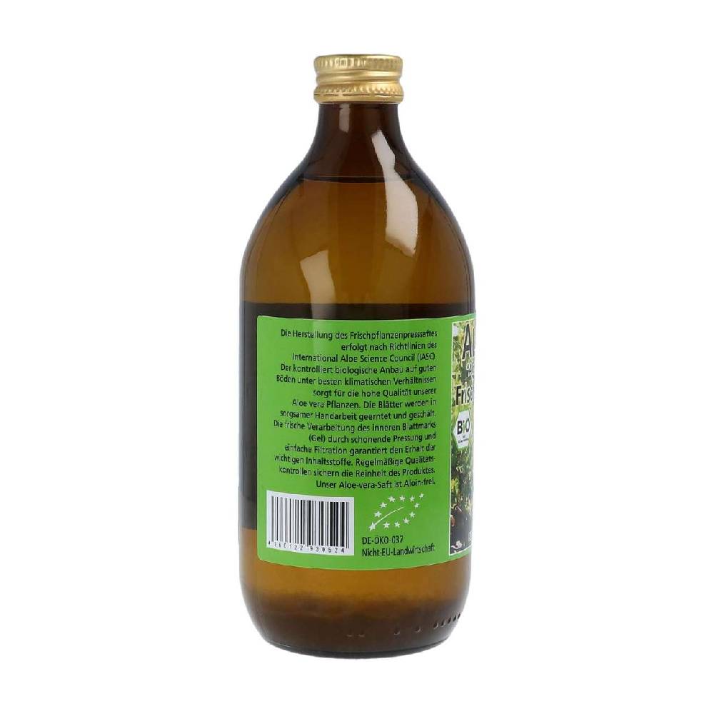 biopraep Aloe Vera Juice (certified organic) , 3 x 500 ml economy pack im Angebot