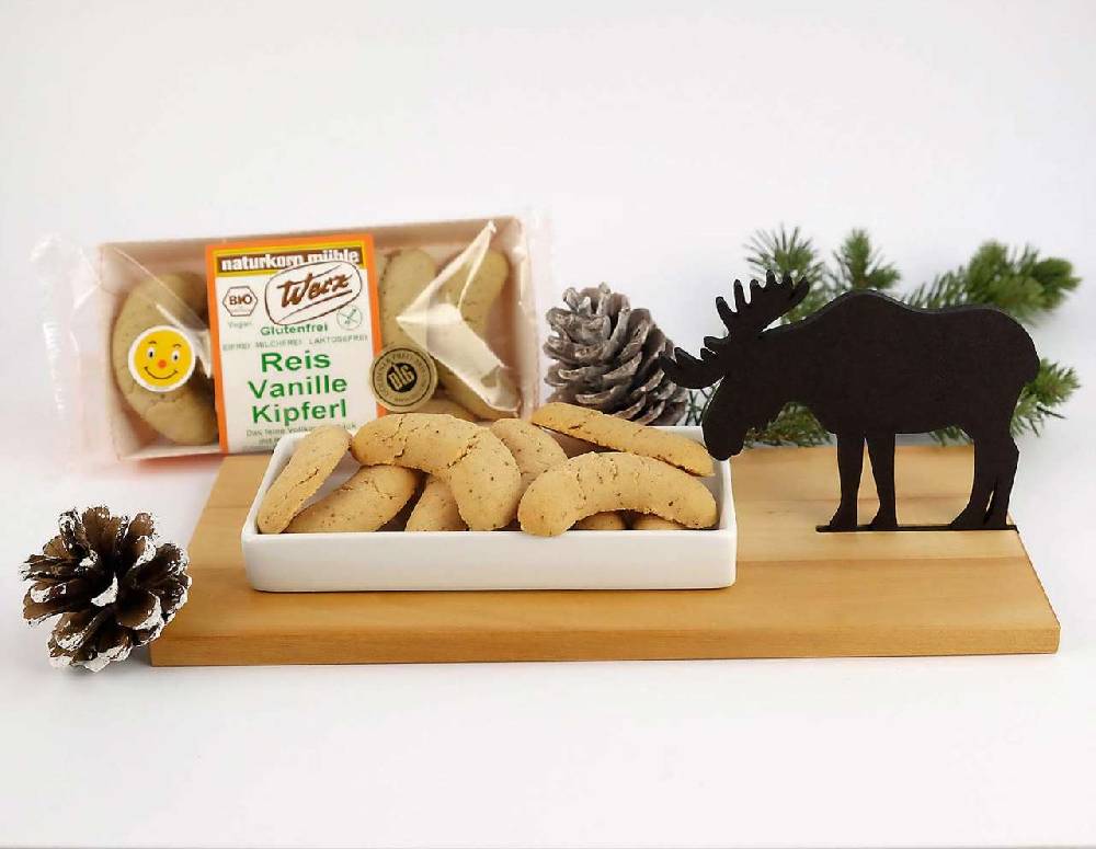 werz Rice Vanilla Biscuits (4 x 125 grams) Heißer Verkauf