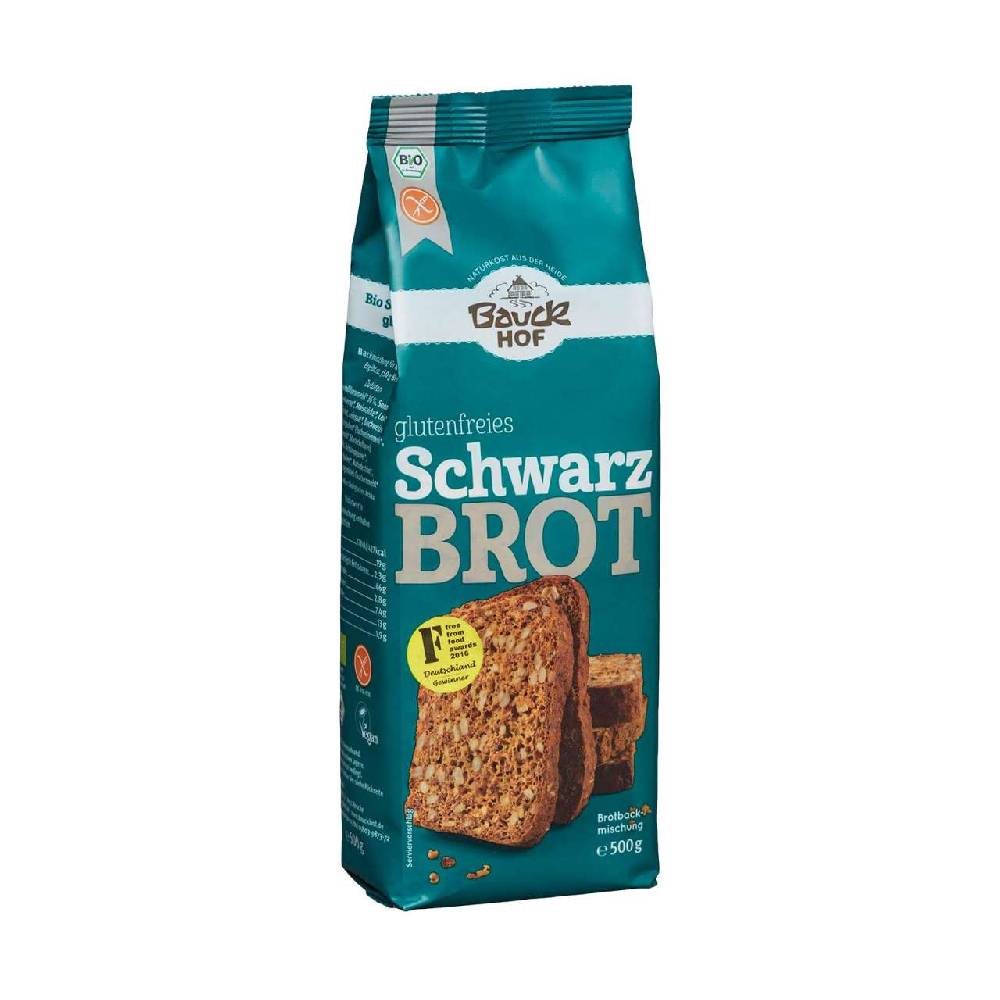 bauckhof Bauck brown bread baking mix gluten-free - 100% vegetable 2025
