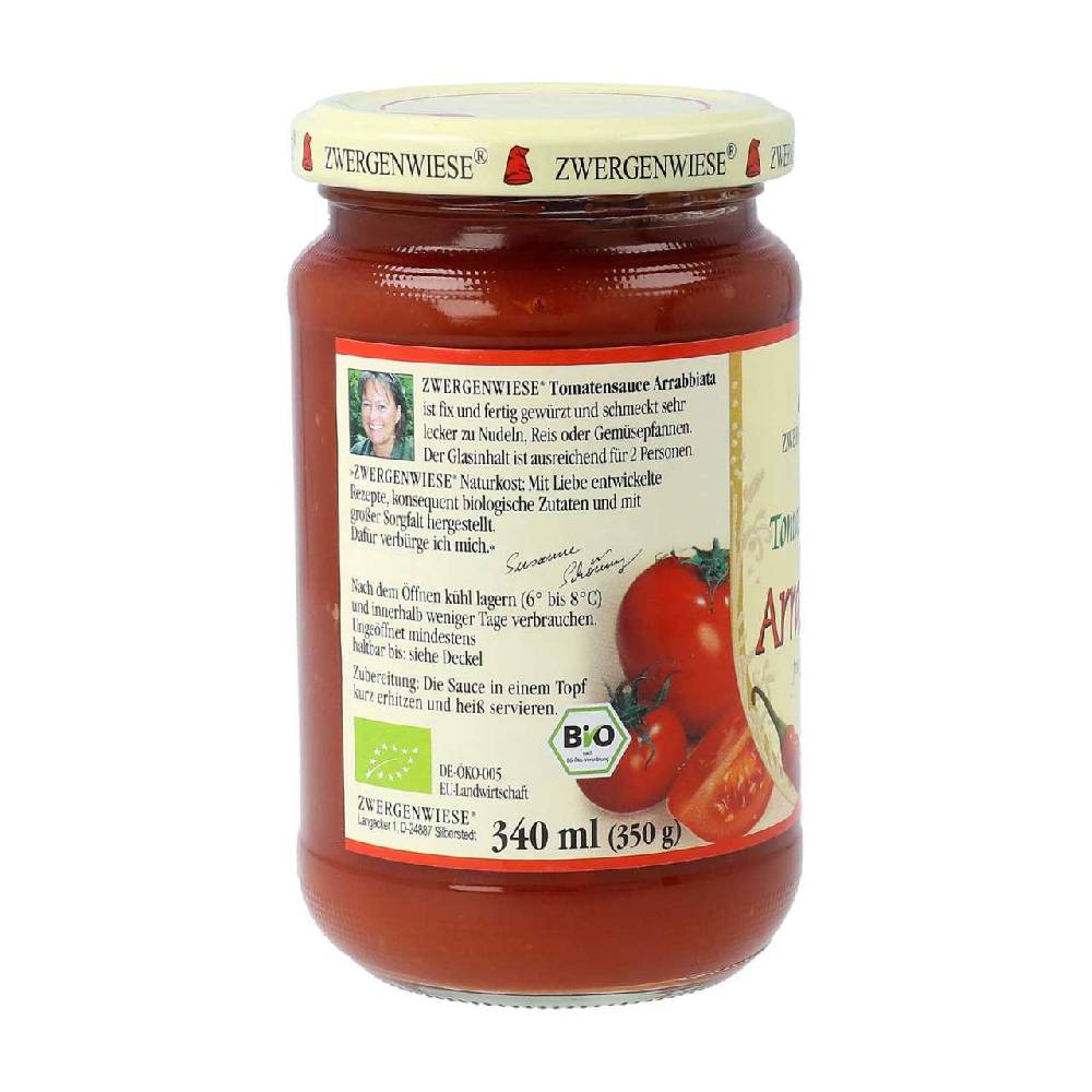 zwergenwiese Tomato Sauce Arrabbiata Fabrik Onlineshop