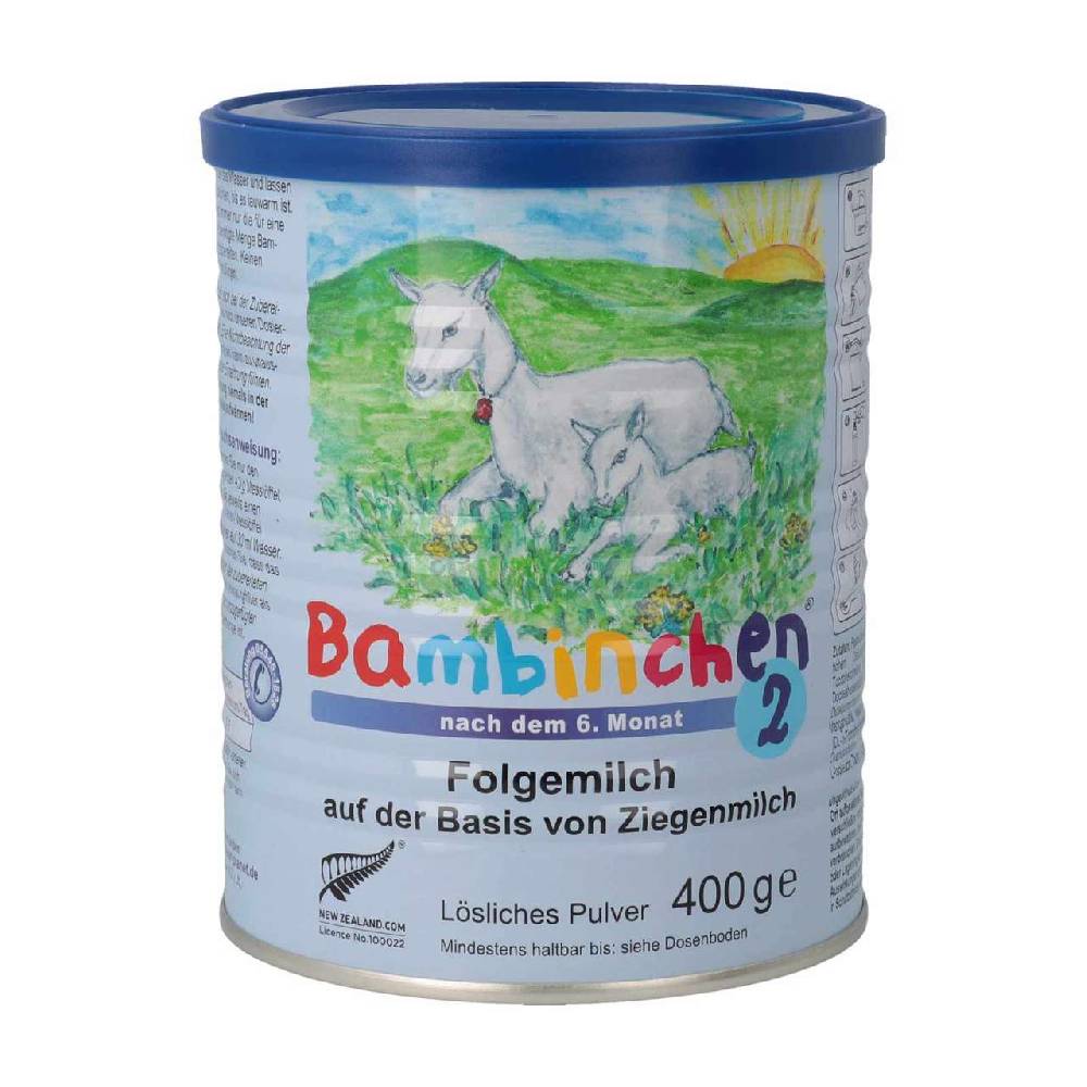 blauer-planet Bambinchen 2 Infant Formula 12 x 400 gr Exklusivangebot
