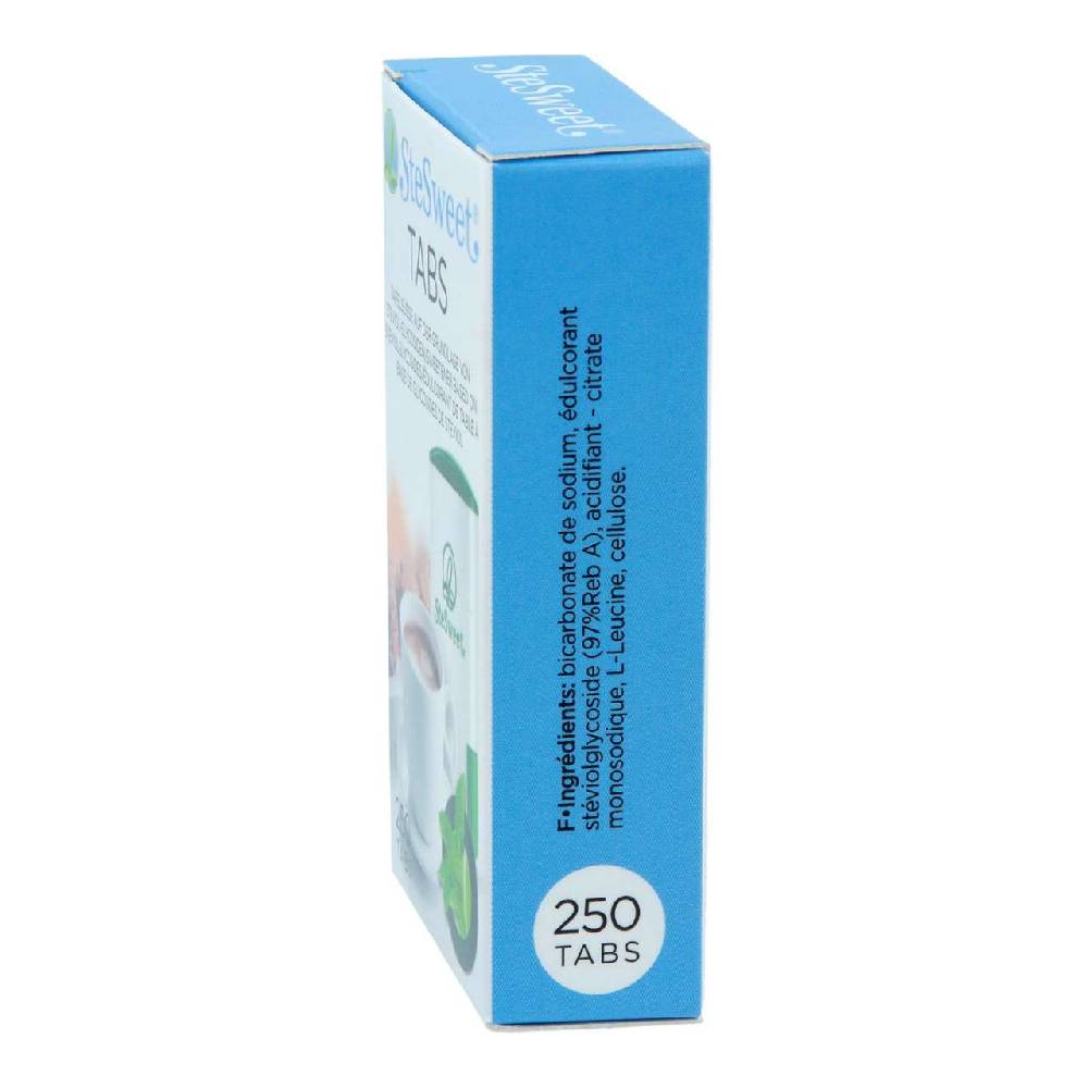 stesweet Stevia Tabs in a dispenser, 250 tablets Saisonschlussverkauf