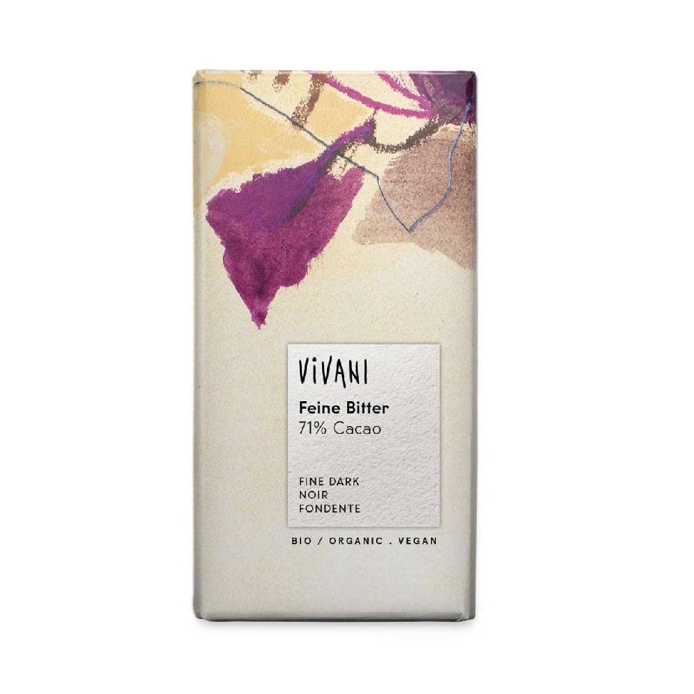 vivani Vivani Fine-Bitter Chocolate 100 grams Bestseller