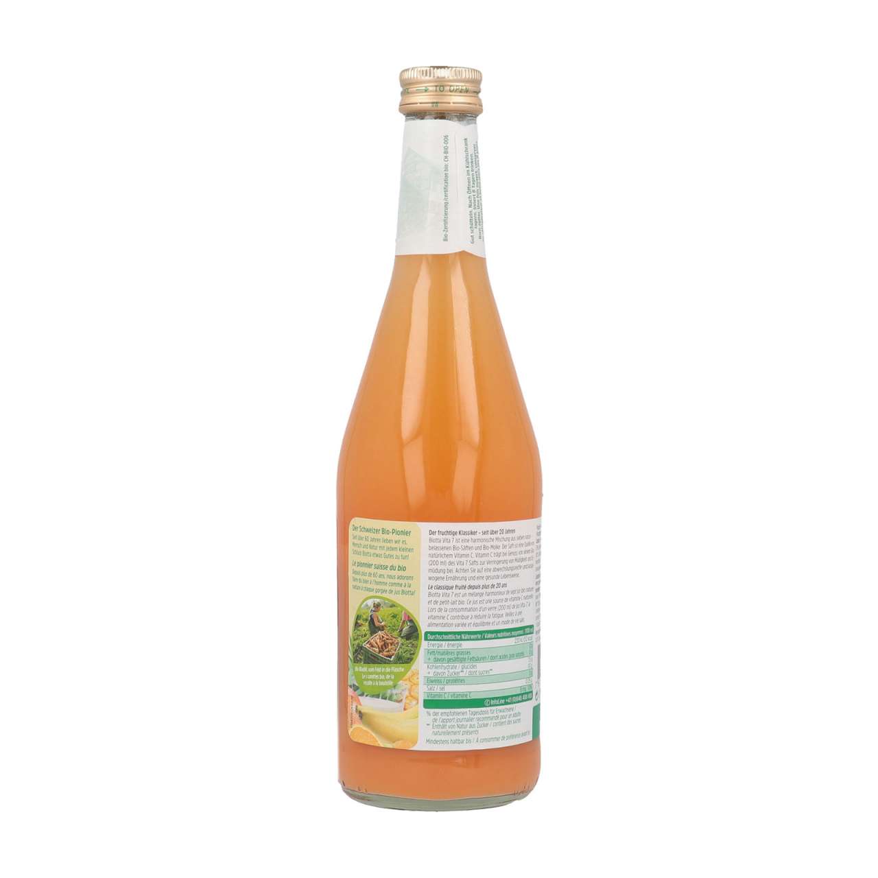 biotta Biotta Vita 7 - Organic juice from fruits & vegetables for juice day Tiefpreis