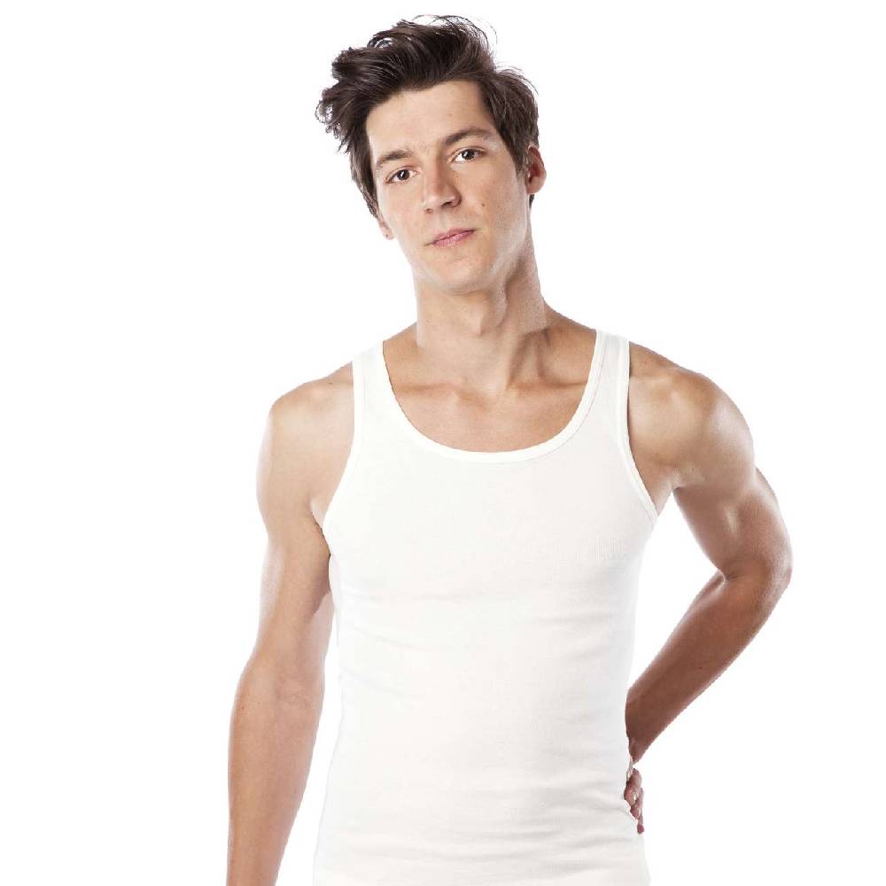 living-crafts Sleeveless Undershirt for Men Kostenloser Versand international